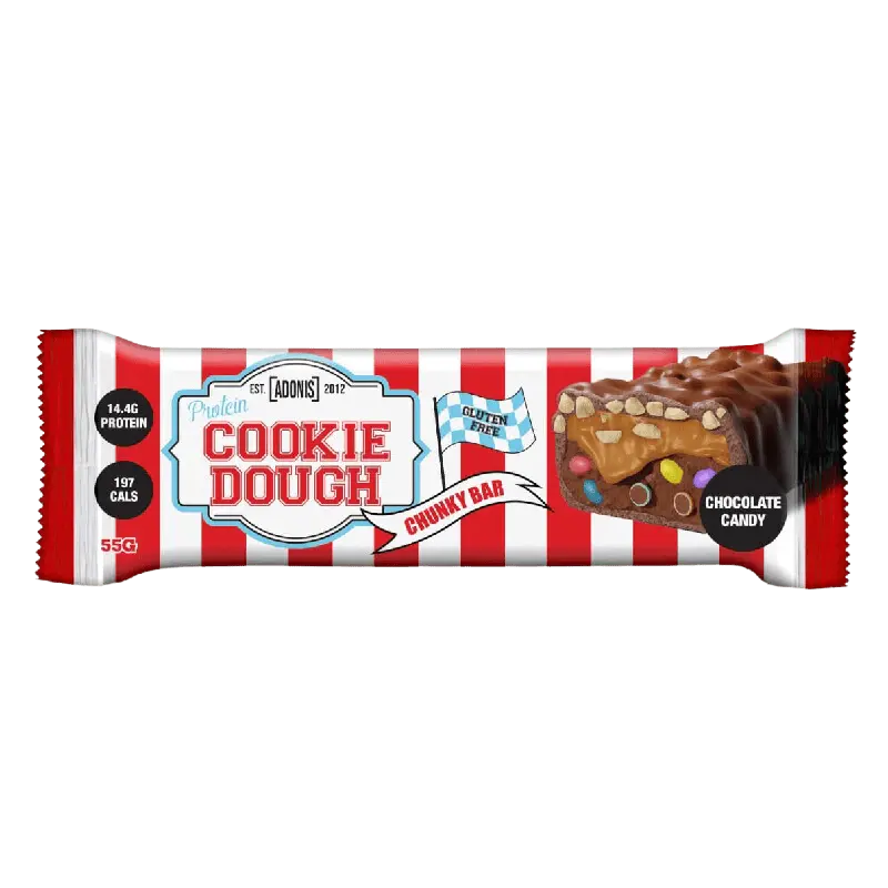 ADONIS Protein Bar, 12 Bars per box – Chocolate Candy