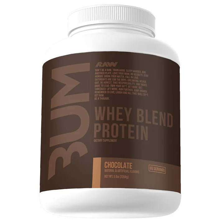 Raw CBUM Whey Blend 5lb Chocolate