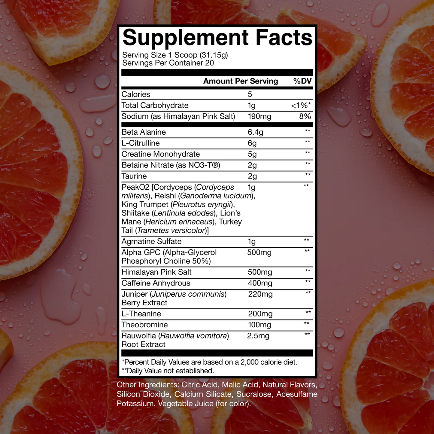RAW CBUM THUPER THAVAGE (Super Savage) Pre-Workout 630gm - Grape Fruits