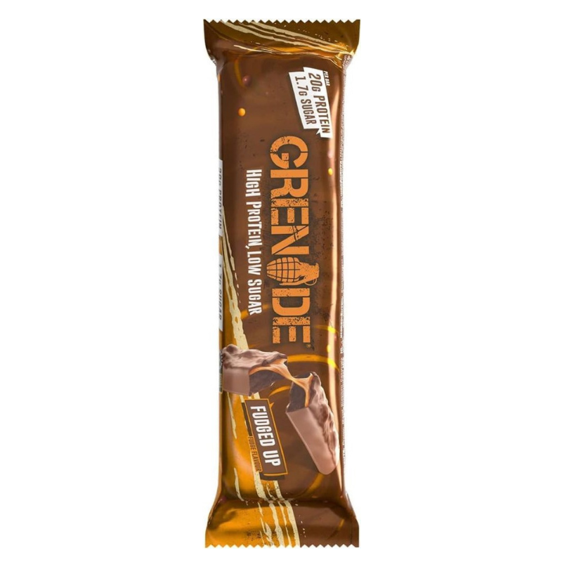 Grenade High Protein and Low Carb Bar, 12 Bars - Fudged Up