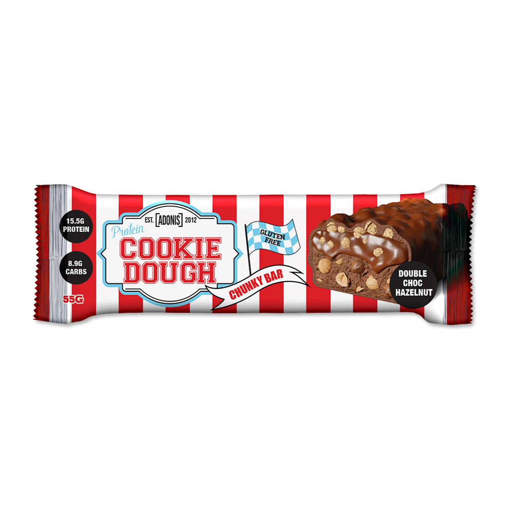 ADONIS Protein Bar, 12 Bars per box – Double Chocolate