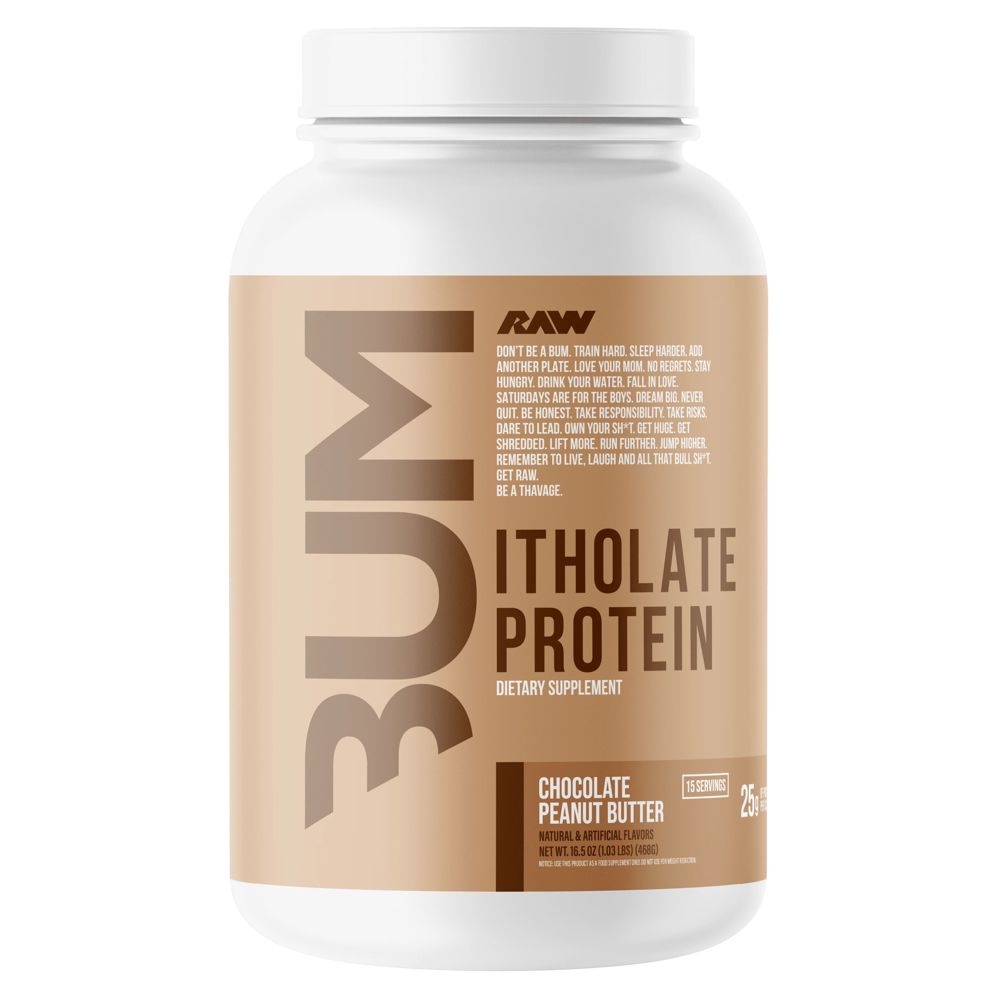 RAW CBUM ITHOLATE (Isolate Whey) PROTEIN 992gm - Chocolate Peanuts