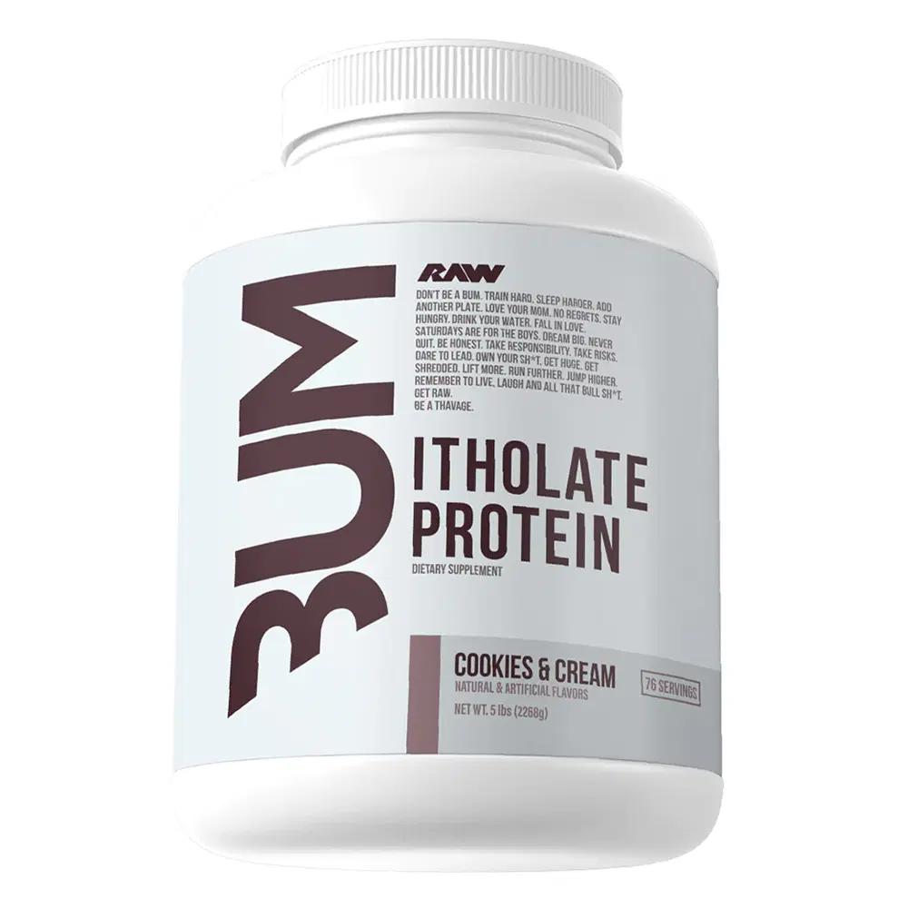 RAW CBUM ITHOLATE (Isolate Whey) PROTEIN 5lb - Cookies and Cream