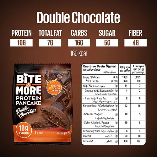 Pancake Protein 12pcs per box - Double chocolate