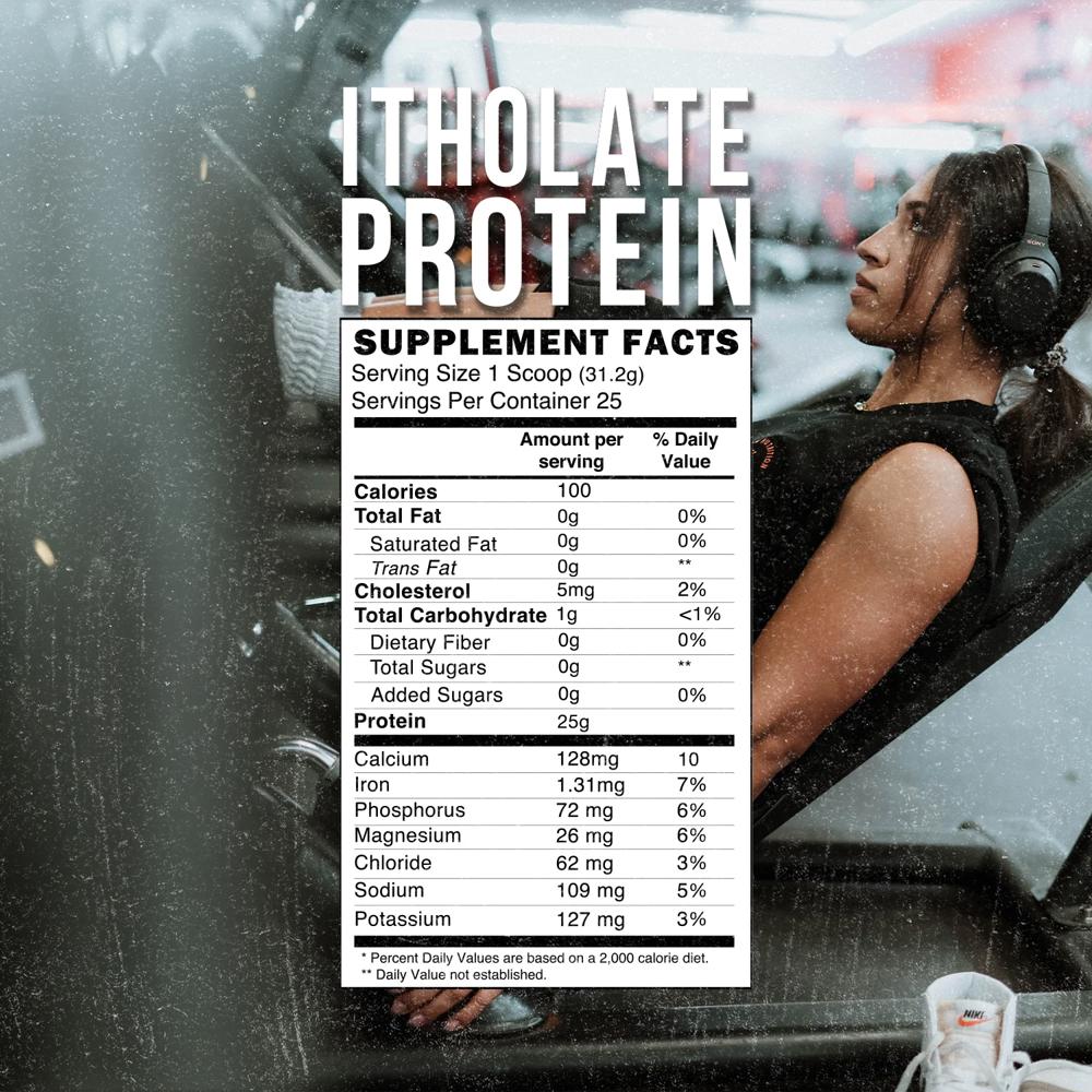 RAW CBUM ITHOLATE (Isolate Whey) Protein 742gm - Strawberry Cake