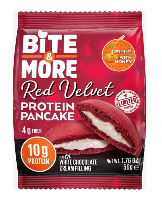 Protein Pancakes, 12 pcs per box - Red Velvet