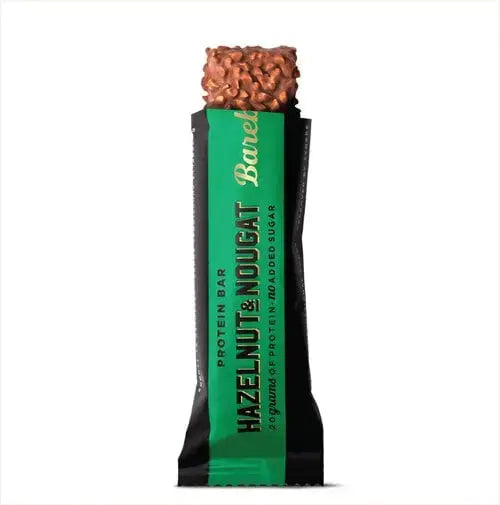 Barebells Hazelnut & Nougat Protein Bar – 12-Pack (55g Each) 660g- High-Protein, Low-Sugar Snack