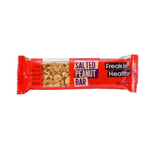 Freakin' Healthy Salted Peanut Bar, 40g x 12 bars