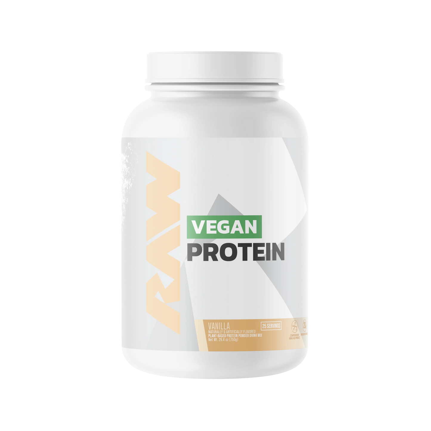 RAW VEGAN PROTEIN VANILLA 925 GM