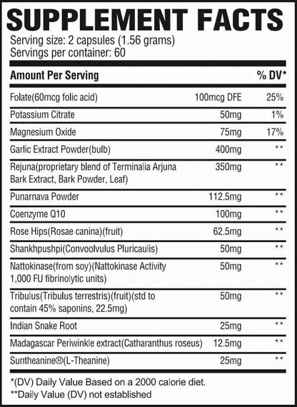 REVIVE BLOOD PRESSURE VCAP 180S