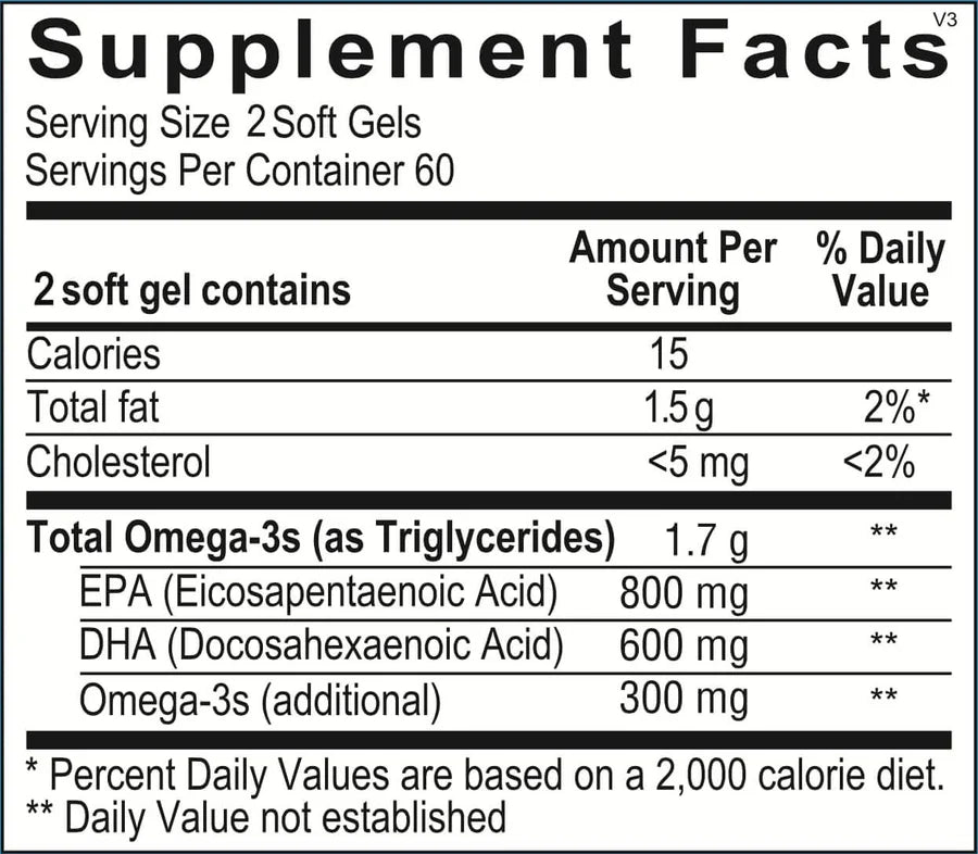 REVIVE OMEGA3 CAPS 120S